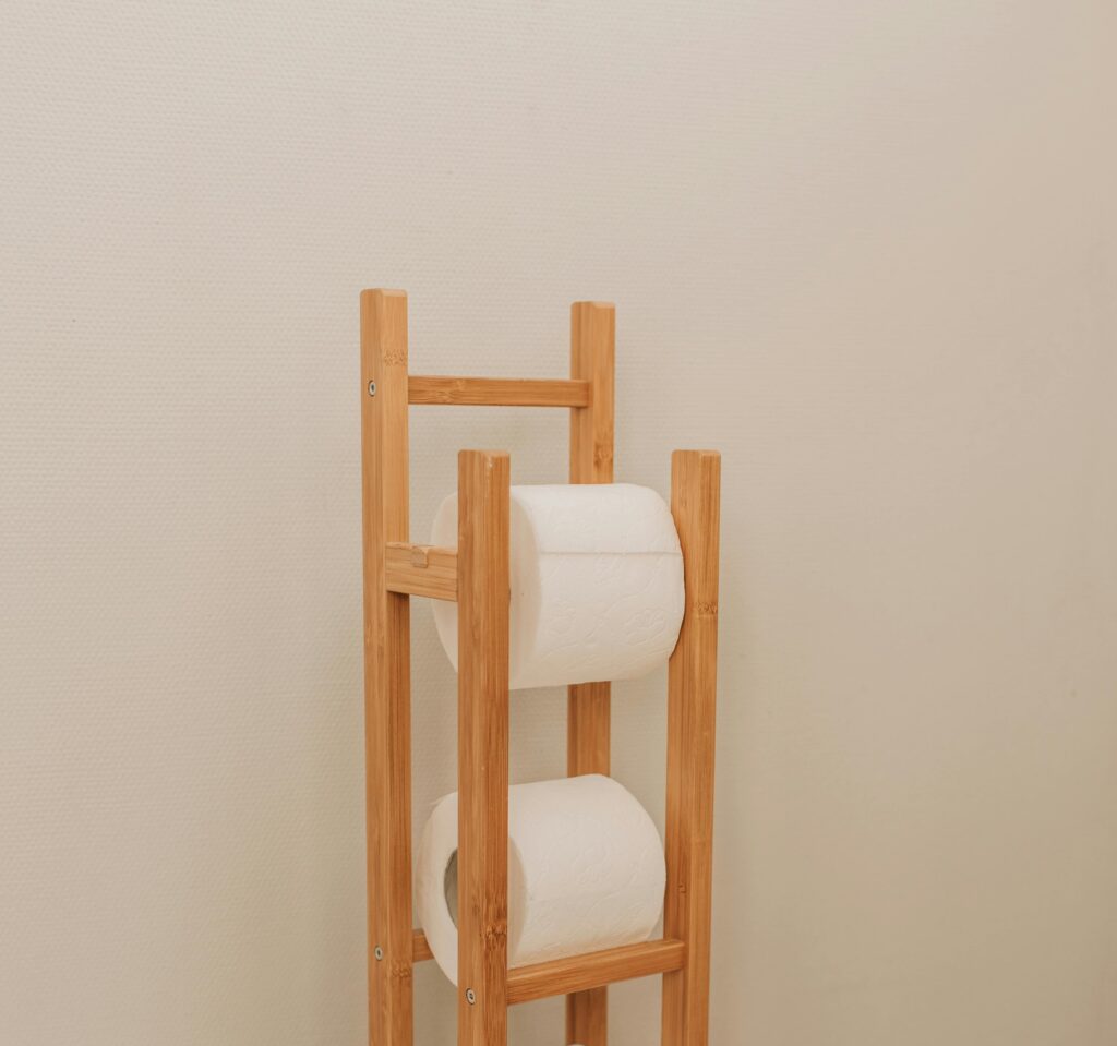  vertical toilet paper rack