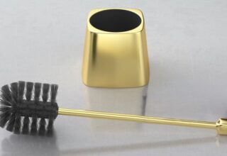 toilet brush and plunger set