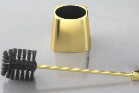 toilet brush and plunger set